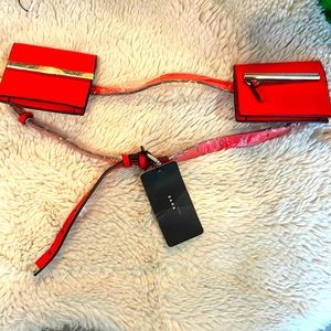 Zara red belt bag!